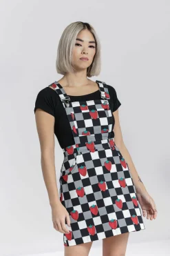 Women Hell Bunny Mini Dresses<Ginberry Pinafore Dress
