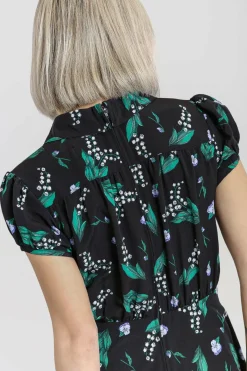 Women Hell Bunny Knee Dresses<Good Luck Mid Dress
