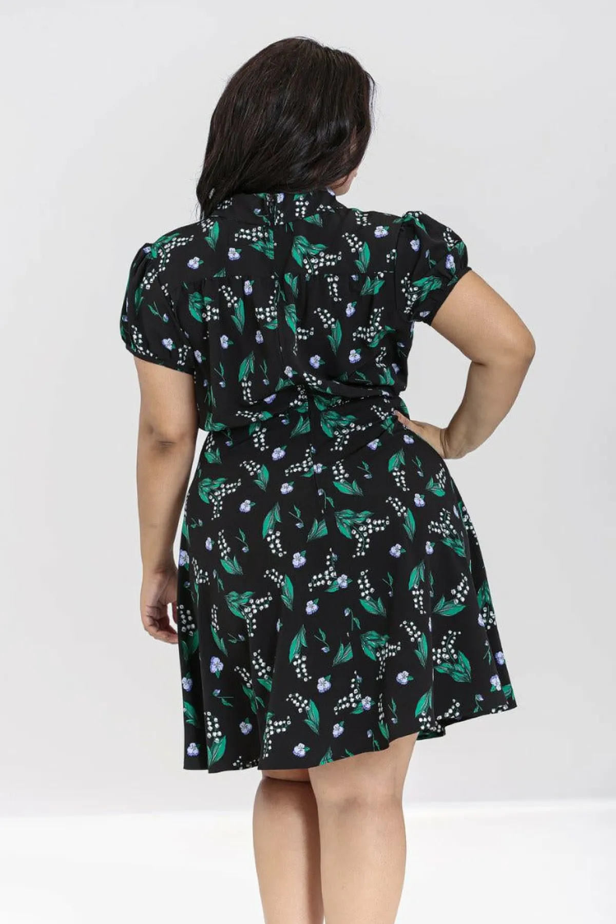Women Hell Bunny Knee Dresses<Good Luck Mid Dress