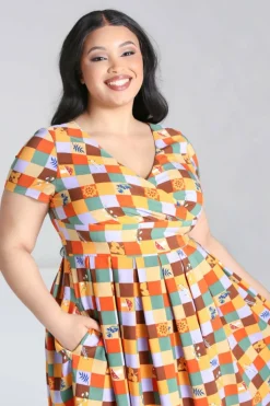 Women Hell Bunny Midi Dresses<Hawthorn Dress