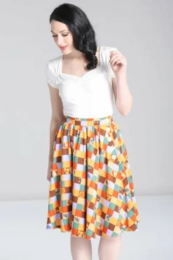 Women Hell Bunny Knee Skirts<Hawthorn Skirt