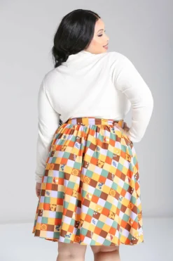 Women Hell Bunny Knee Skirts<Hawthorn Skirt