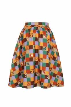 Women Hell Bunny Knee Skirts<Hawthorn Skirt