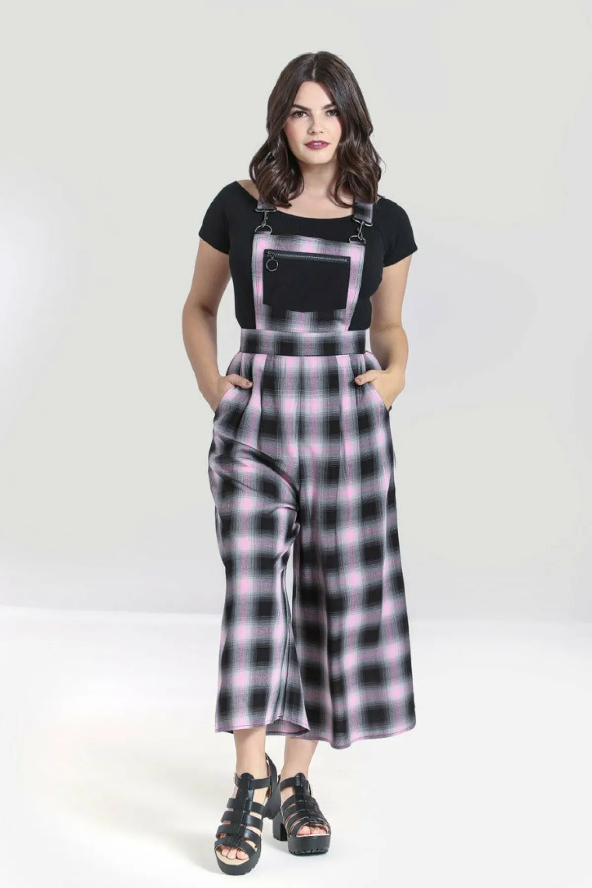 Women Hell Bunny Dungarees<Hayley Dungarees