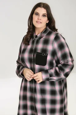Women Hell Bunny Shirts<Hayley Shirt Dress