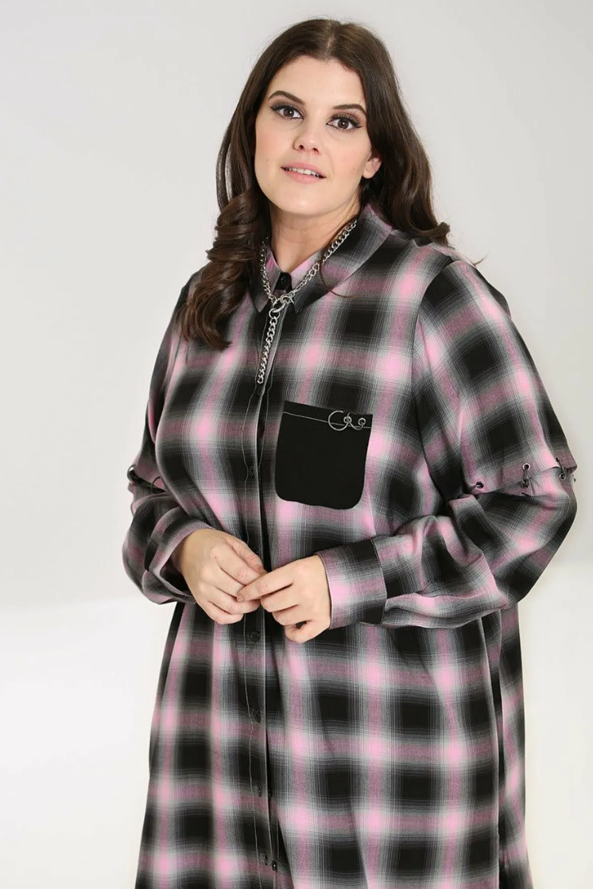 Women Hell Bunny Shirts<Hayley Shirt Dress