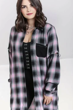 Women Hell Bunny Shirts<Hayley Shirt Dress