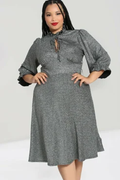 Women Hell Bunny Knee Dresses<Haze Mid Dress
