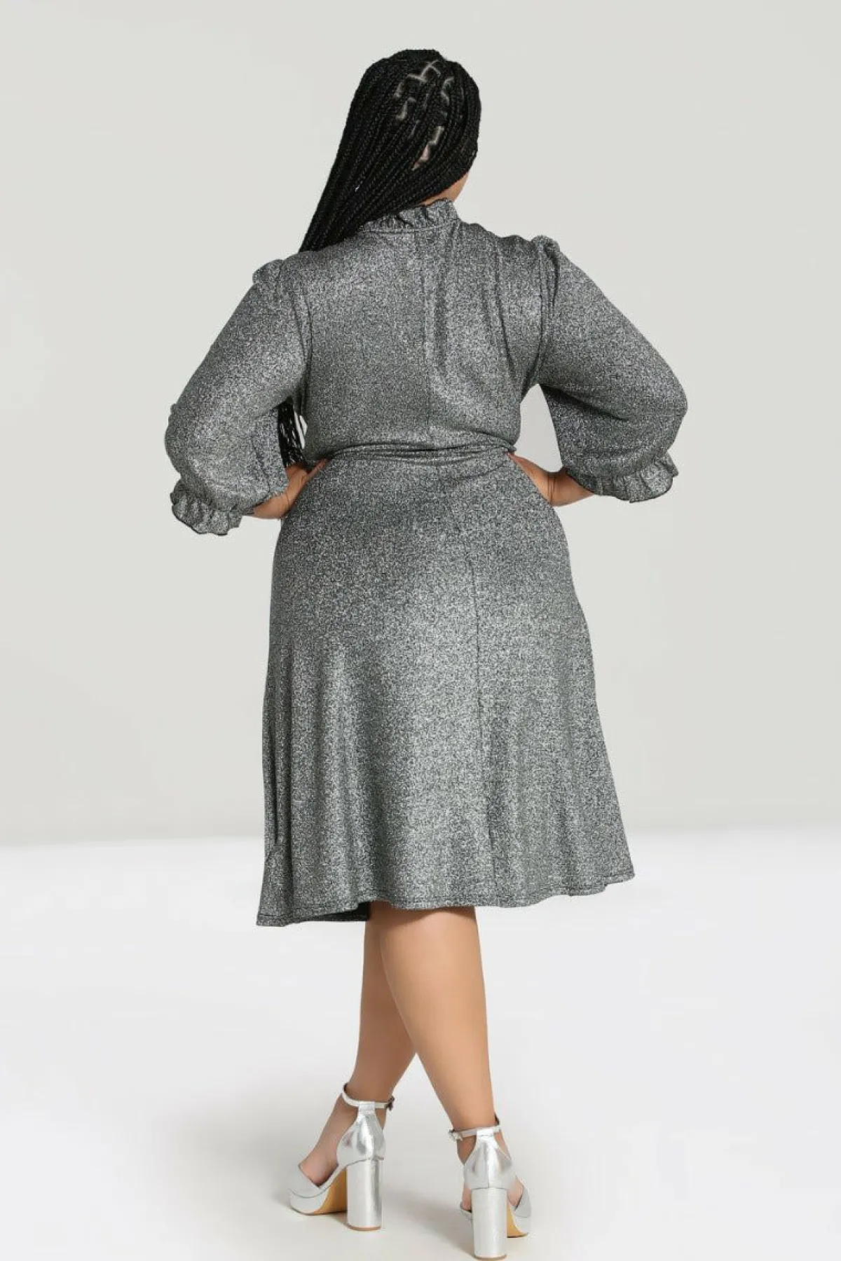 Women Hell Bunny Knee Dresses<Haze Mid Dress