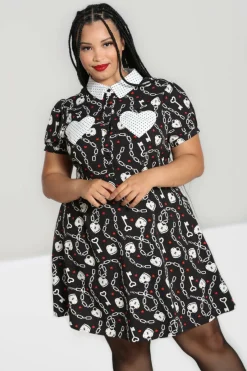 Women Hell Bunny Mini Dresses<Heart Lock Mini Dress