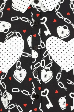 Women Hell Bunny Mini Dresses<Heart Lock Mini Dress