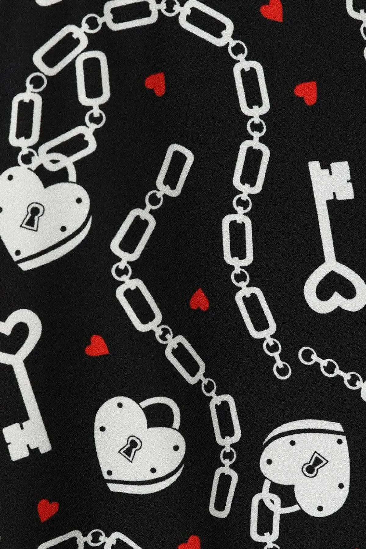 Women Hell Bunny Mini Skirts<Heart Lock Mini Skirt