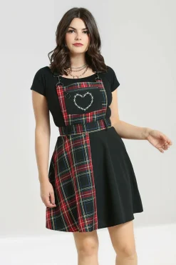 Women Hell Bunny Mini Dresses<Heather Pinafore Dress
