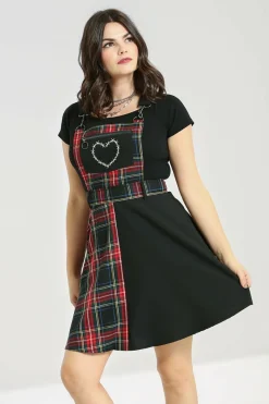 Women Hell Bunny Mini Dresses<Heather Pinafore Dress