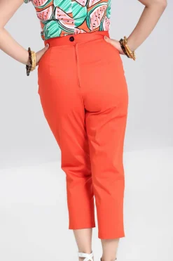 Women Hell Bunny Trousers<Helen Cigarette Trousers