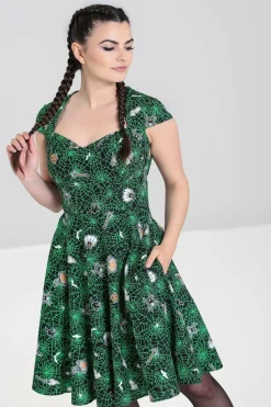 Women Hell Bunny Knee Dresses<Hex Mid Dress