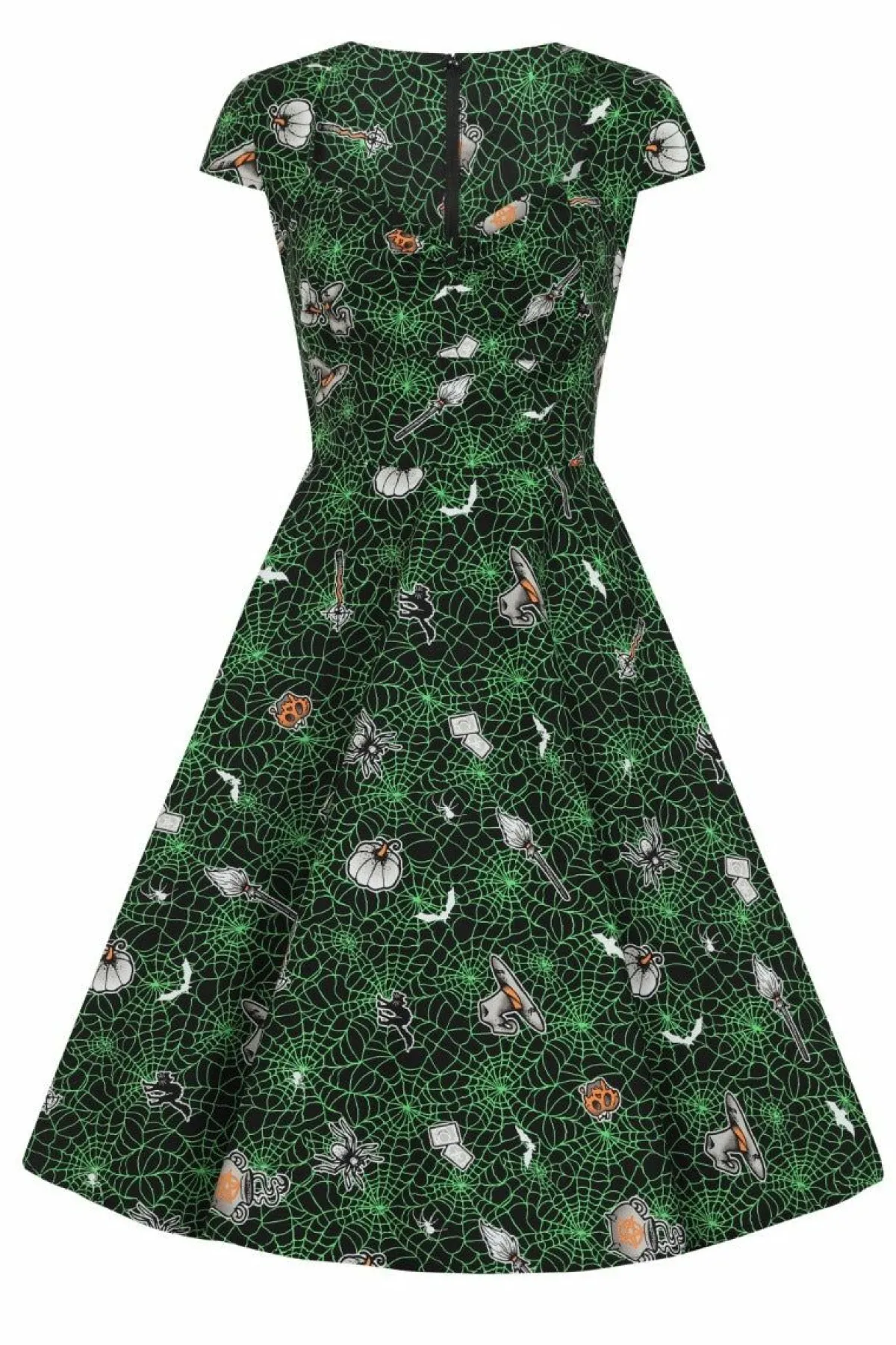 Women Hell Bunny Knee Dresses<Hex Mid Dress