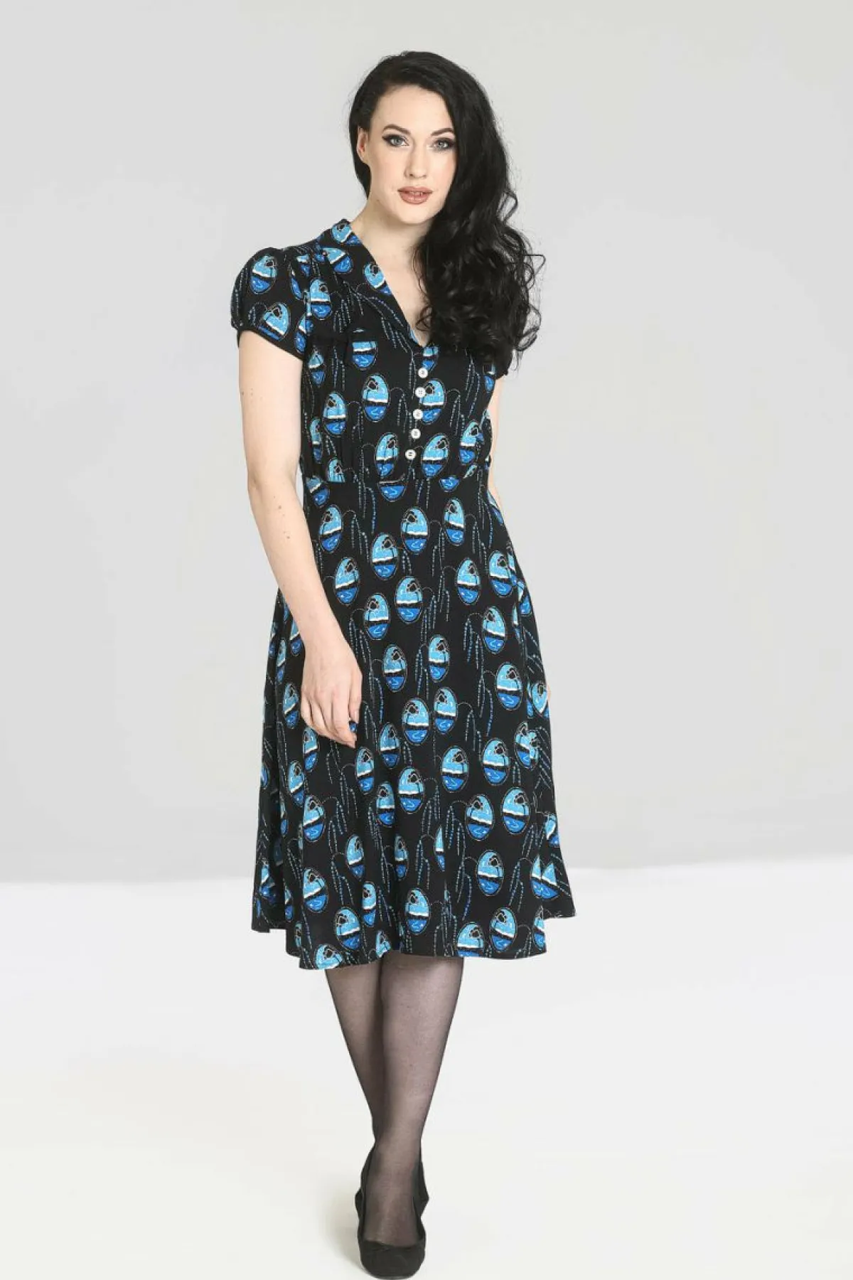 Women Hell Bunny Midi Dresses<Hoxton Dress