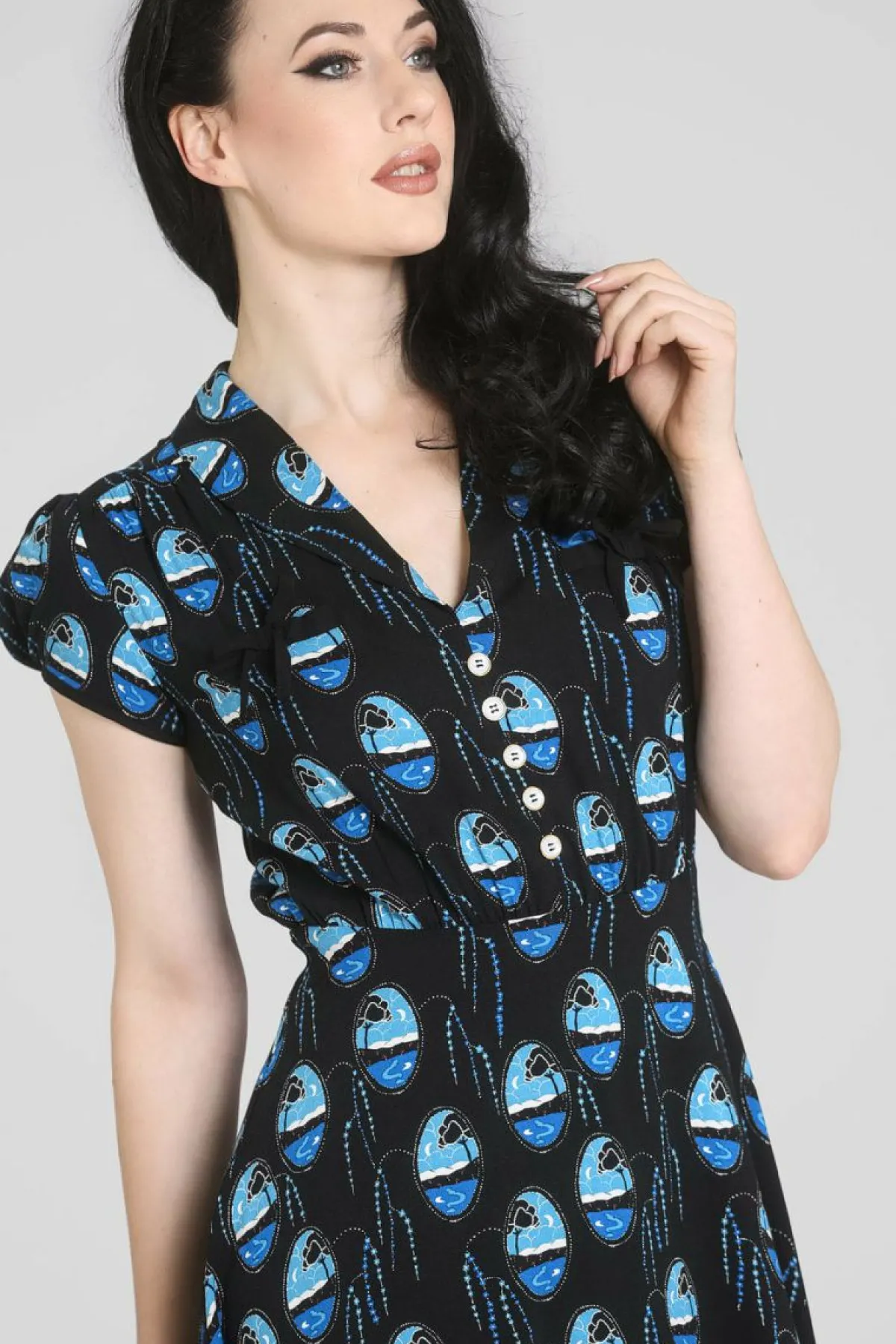 Women Hell Bunny Midi Dresses<Hoxton Dress