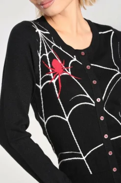 Women Hell Bunny Cardigans<In A Web Cardigan