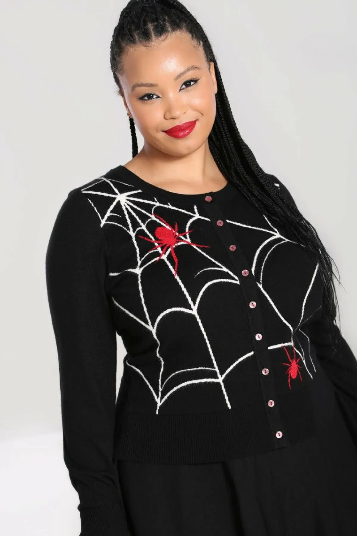 Women Hell Bunny Cardigans<In A Web Cardigan