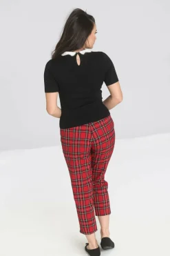 Women Hell Bunny Trousers<Irvine Cigarette Trousers