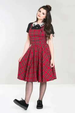 Women Hell Bunny Midi Dresses<Irvine Pinafore Dress