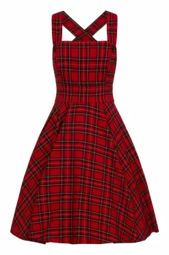 Women Hell Bunny Midi Dresses<Irvine Pinafore Dress