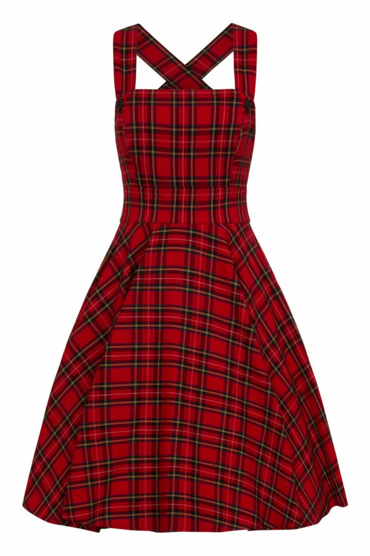 Women Hell Bunny Midi Dresses<Irvine Pinafore Dress