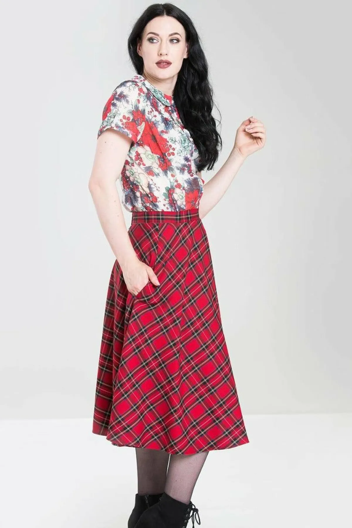 Women Hell Bunny Midi Skirts<Irvine 50'S Skirt