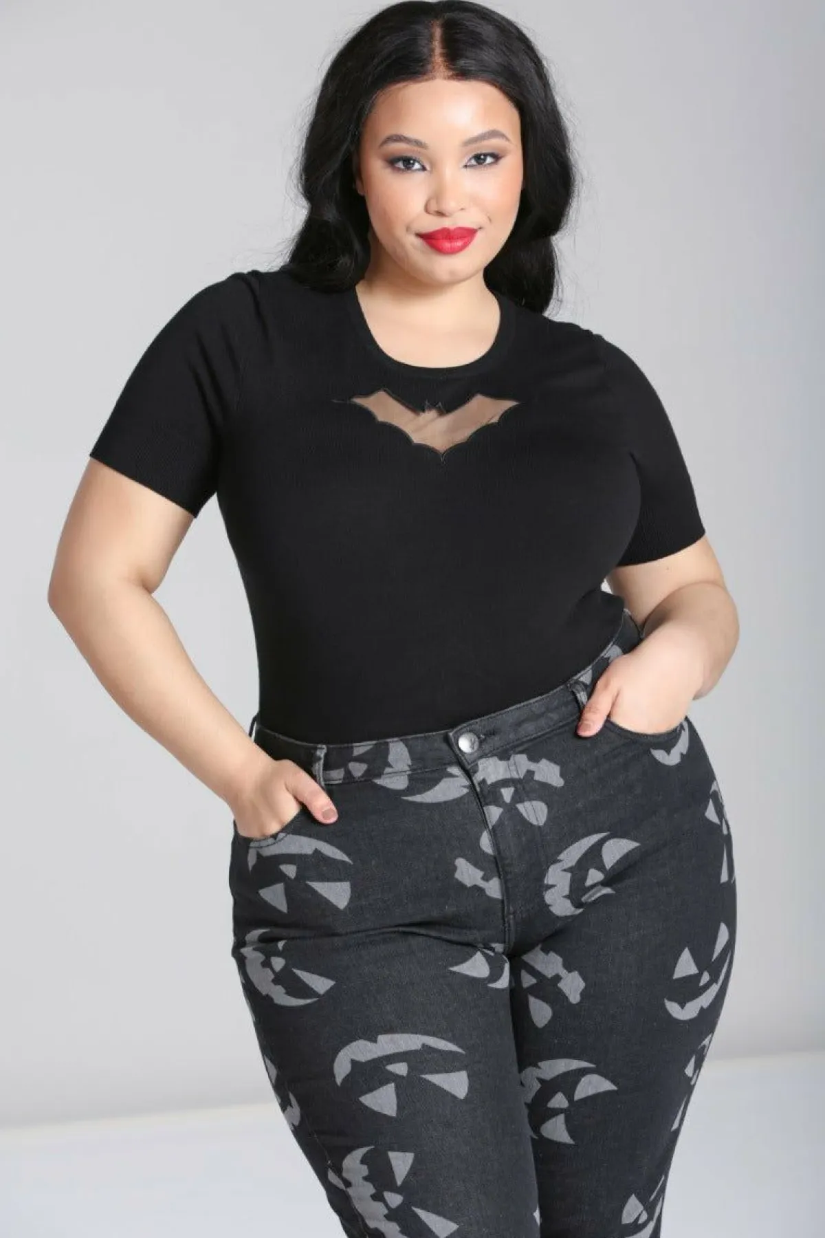 Women Hell Bunny Blouses<Jack-O-Lantern Jeans