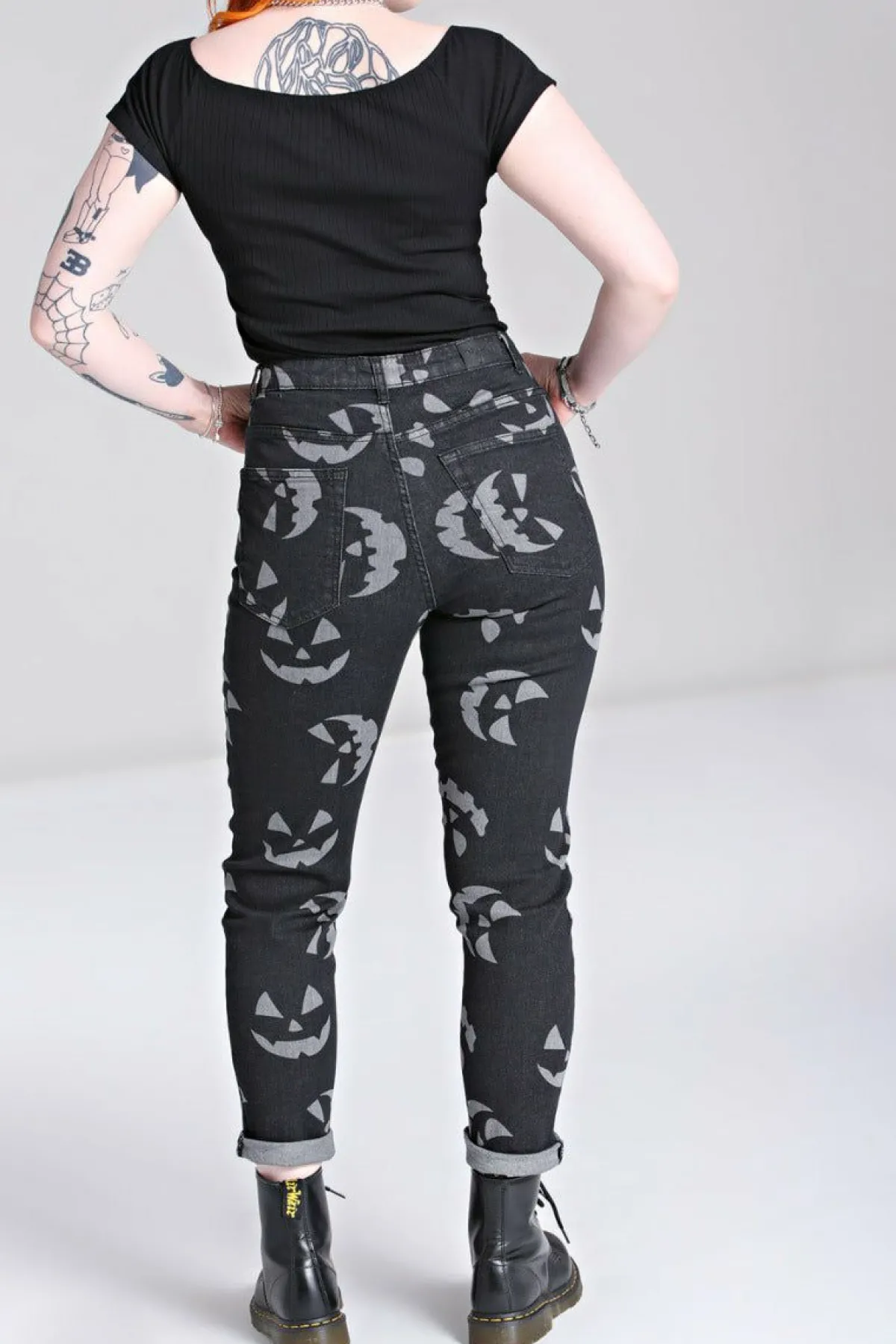 Women Hell Bunny Blouses<Jack-O-Lantern Jeans