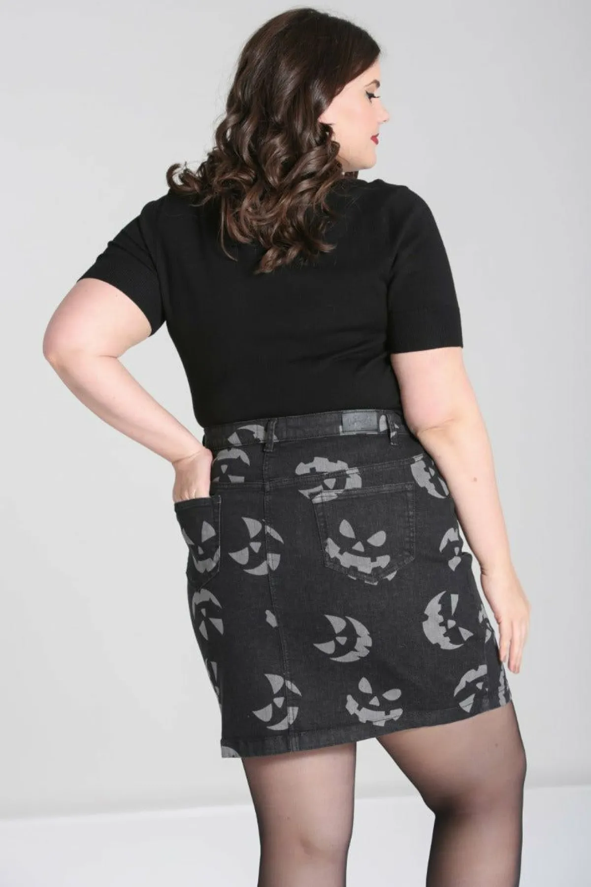 Women Hell Bunny Skirts<Jack-O-Lantern Skirt