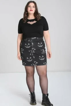 Women Hell Bunny Skirts<Jack-O-Lantern Skirt