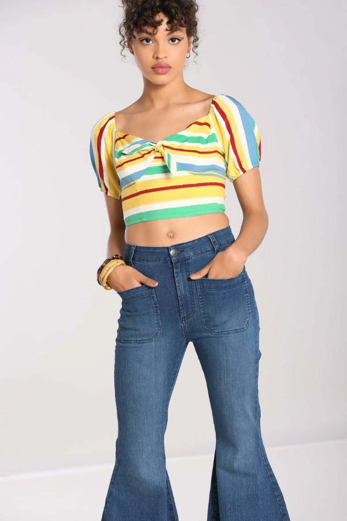 Women Hell Bunny Blouses<Janis Jeans