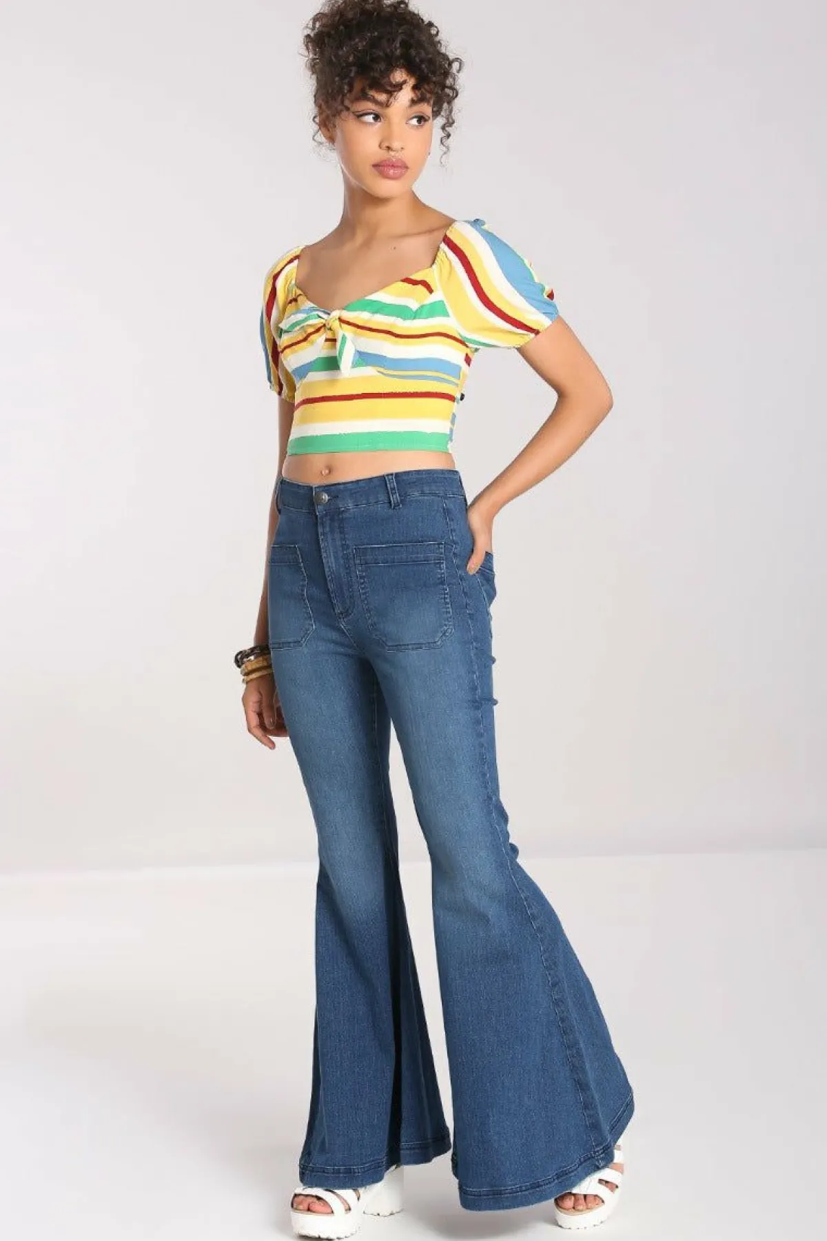Women Hell Bunny Blouses<Janis Jeans