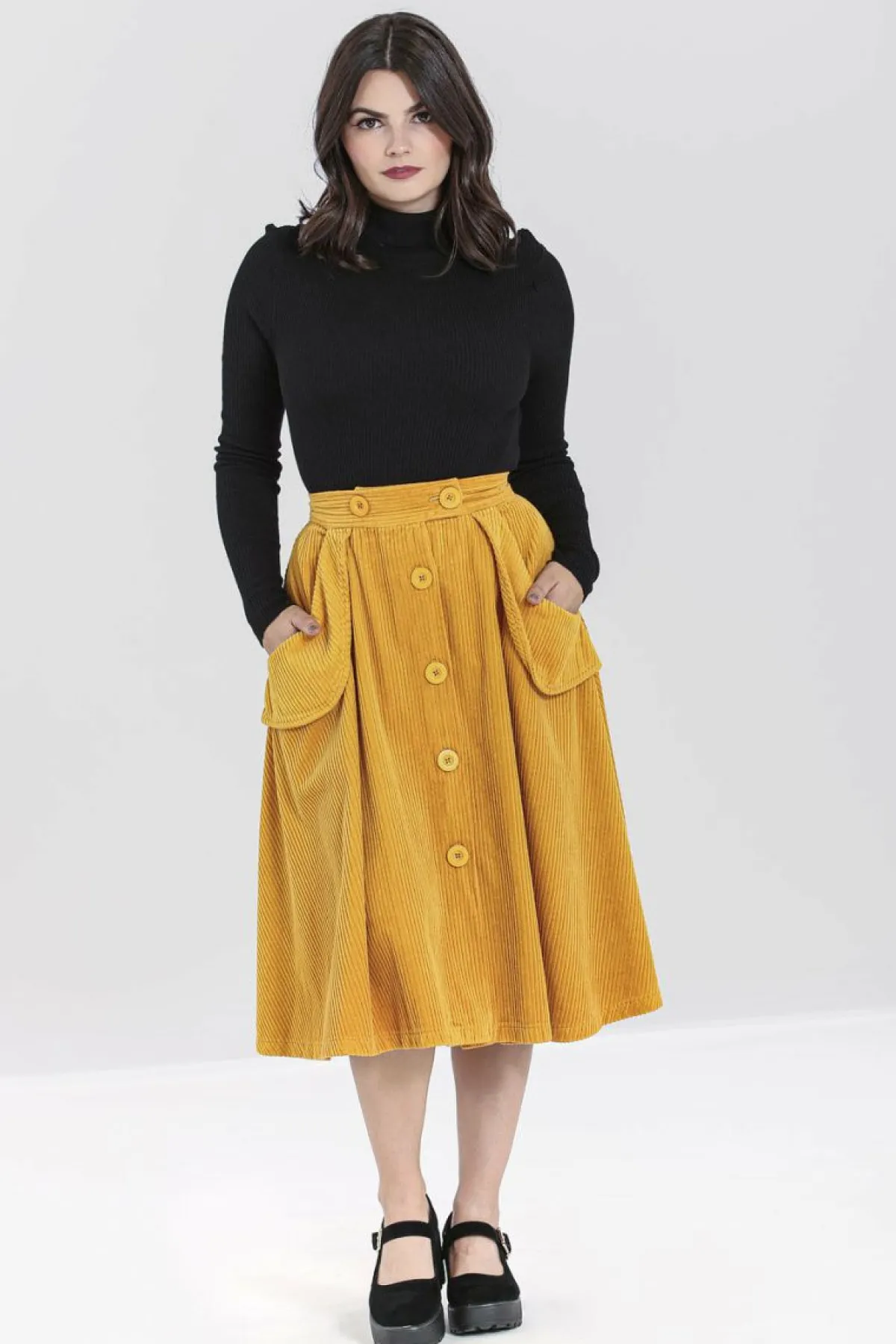 Women Hell Bunny Midi Skirts<Jeanette Skirt