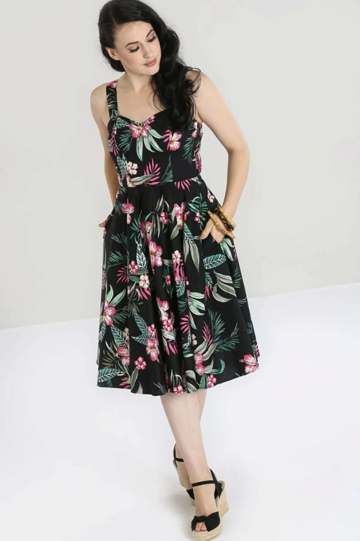 Women Hell Bunny Midi Dresses<Kalani 50'S Dress