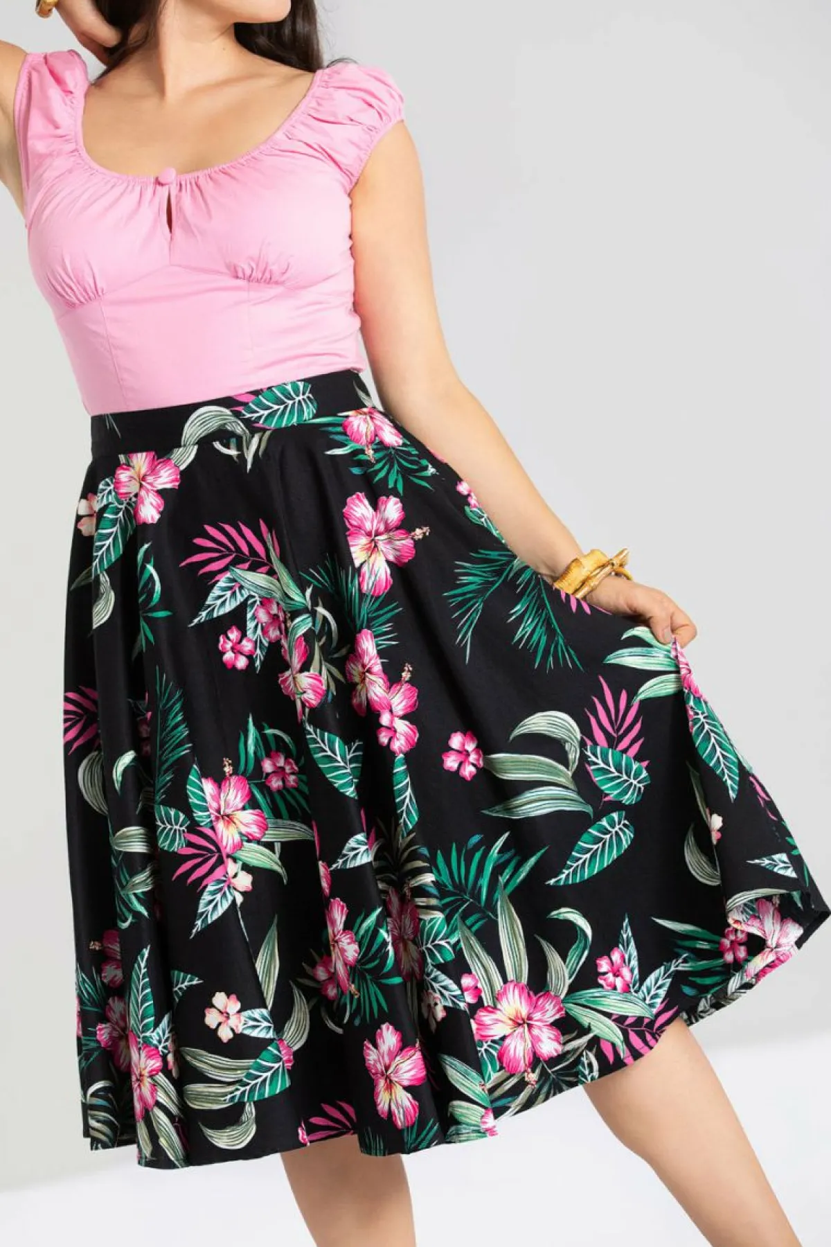 Women Hell Bunny Midi Skirts<Kalani 50'S Skirt