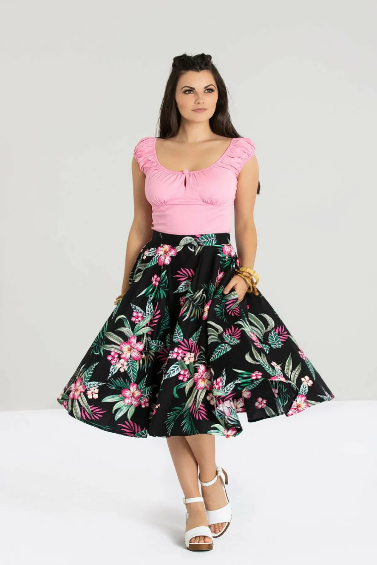 Women Hell Bunny Midi Skirts<Kalani 50'S Skirt