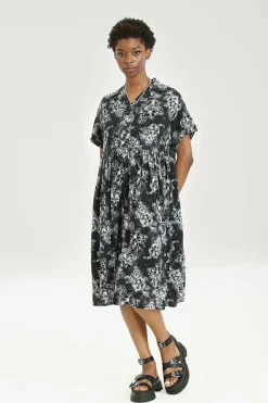 Women Hell Bunny Knee Dresses<Kasumi Mid Dress