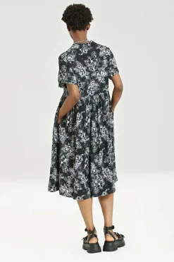 Women Hell Bunny Knee Dresses<Kasumi Mid Dress