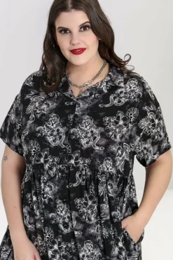 Women Hell Bunny Knee Dresses<Kasumi Mid Dress