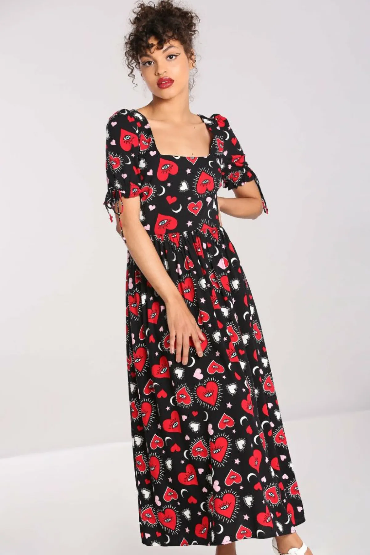 Women Hell Bunny Maxi Dresses<Kate Heart Dress