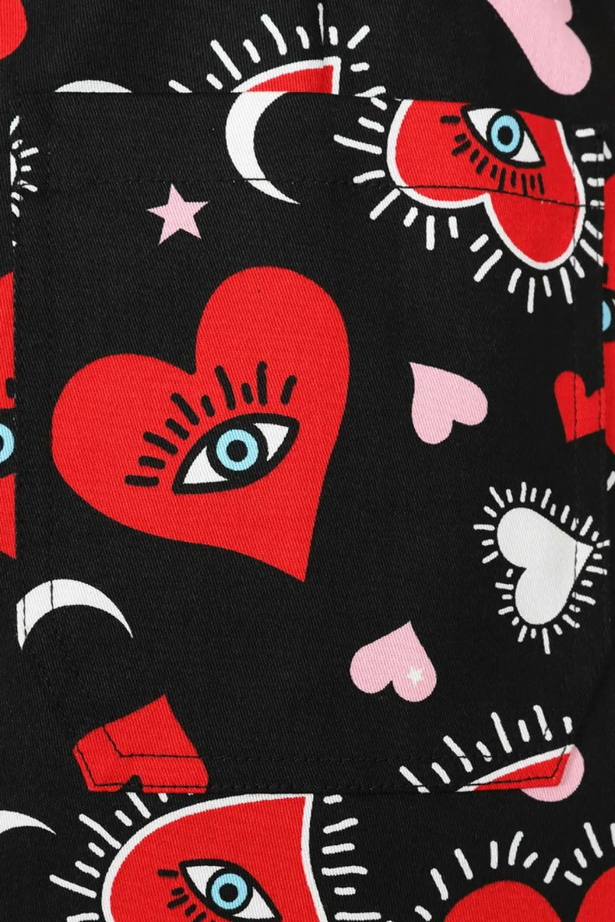 Women Hell Bunny Mini Dresses<Kate Heart Pinafore Dress