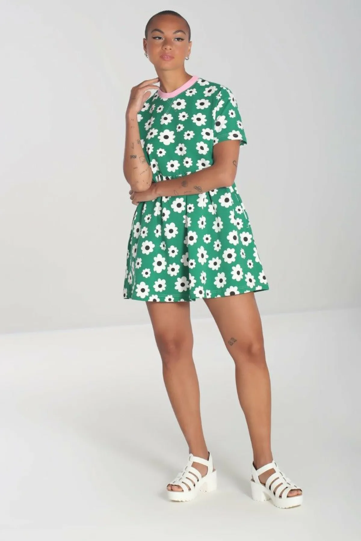 Women Hell Bunny Loungewear<Kitsch Daisy Mini Dress