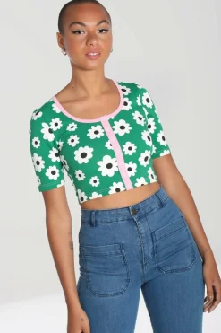 Women Hell Bunny Loungewear<Kitsch Daisy Top
