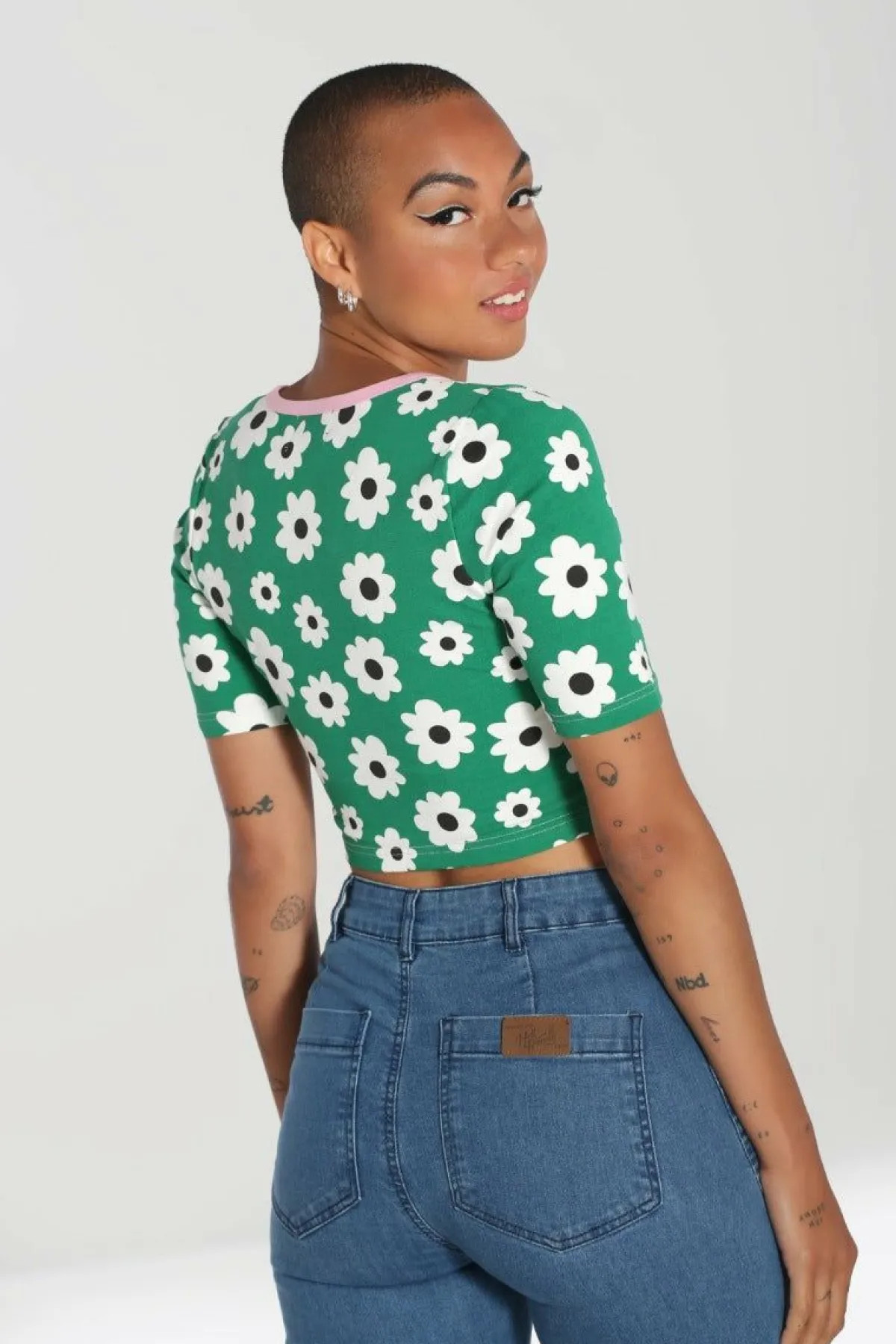Women Hell Bunny Loungewear<Kitsch Daisy Top