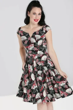 Women Hell Bunny Knee Dresses<Lanah Mid Dress