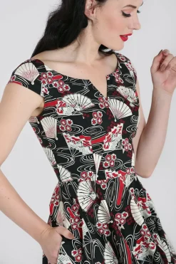 Women Hell Bunny Knee Dresses<Lanah Mid Dress